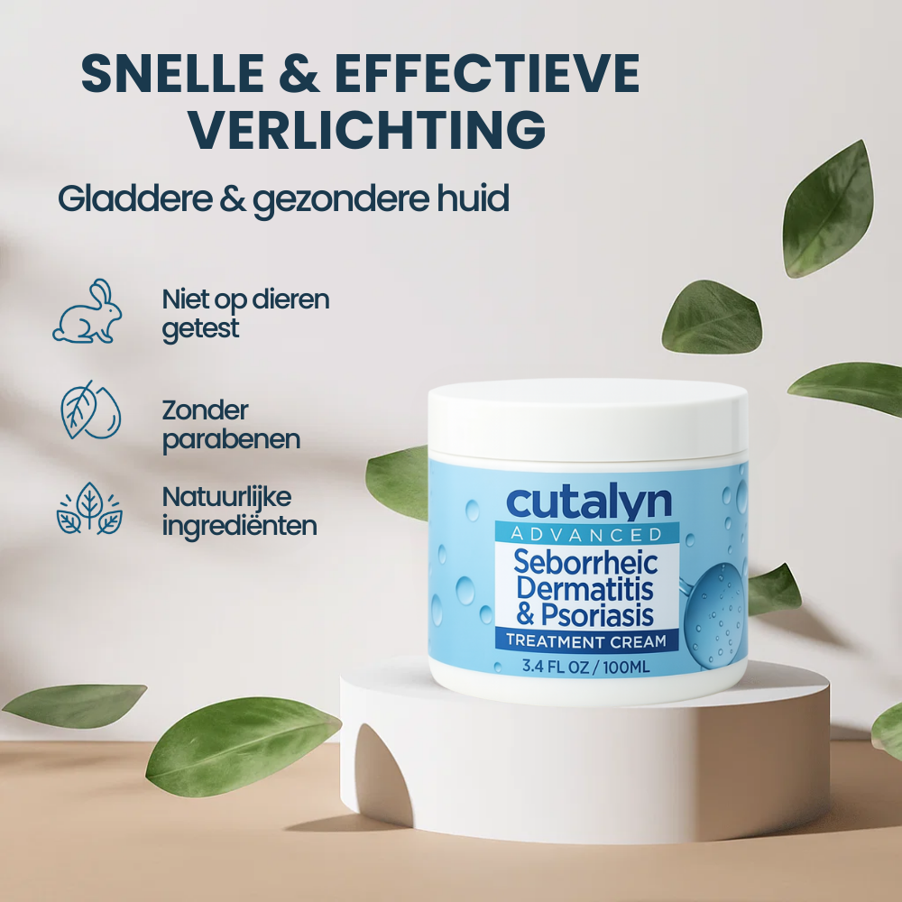 Cutalyn DermaRust® ⎜ Intensieve Kalmerende Verzorging voor Baard & Hoofdhuid