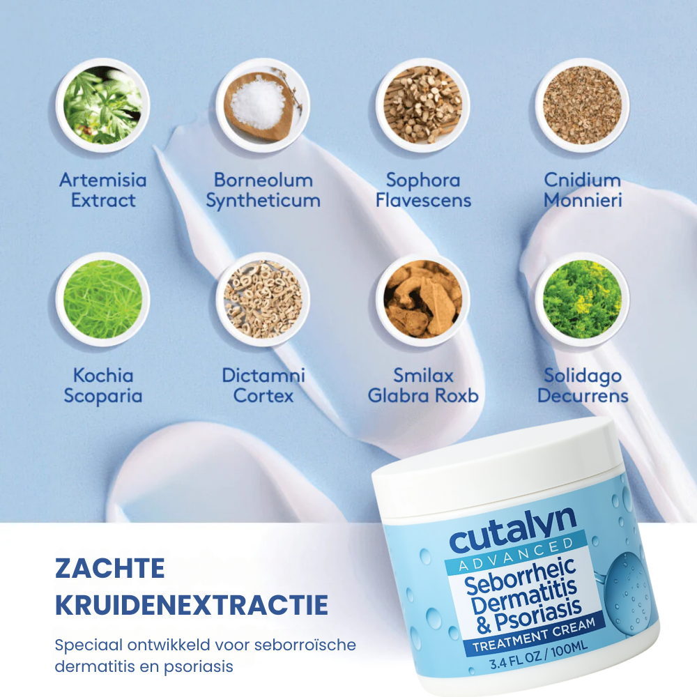 Cutalyn DermaRust® ⎜ Intensieve Kalmerende Verzorging voor Baard & Hoofdhuid